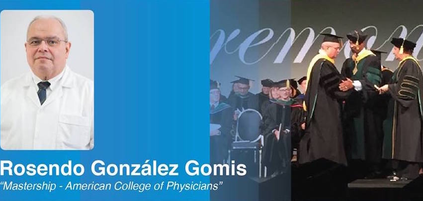 Dr. Rosendo González galardonado por el Colegio Americano de Médicos